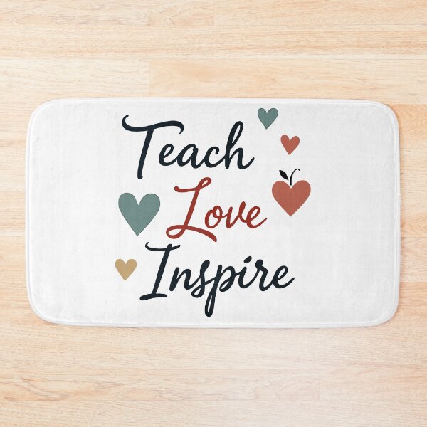 Item preview, Teach. Love. Inspire. - Inspirational Teacher Quote - Motivational Shirt for Teachers & Educators designed and sold by Hans-Design.