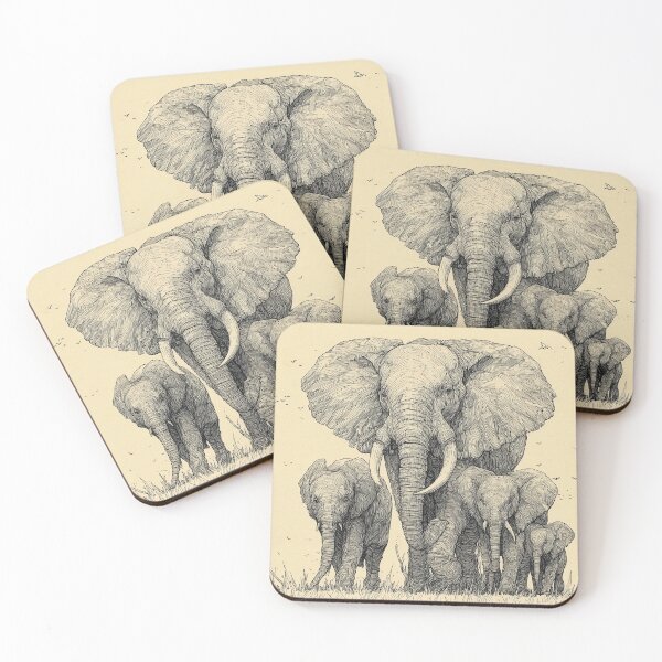 Item preview, FANTASY ELEPHANTS .4 designed and sold by lautir.