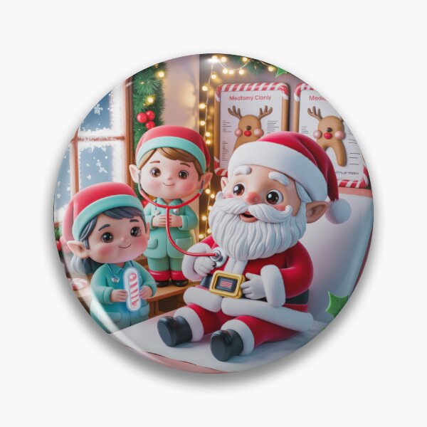 Item preview, Santa’s Medical Check-Up designed and sold by McVrax.