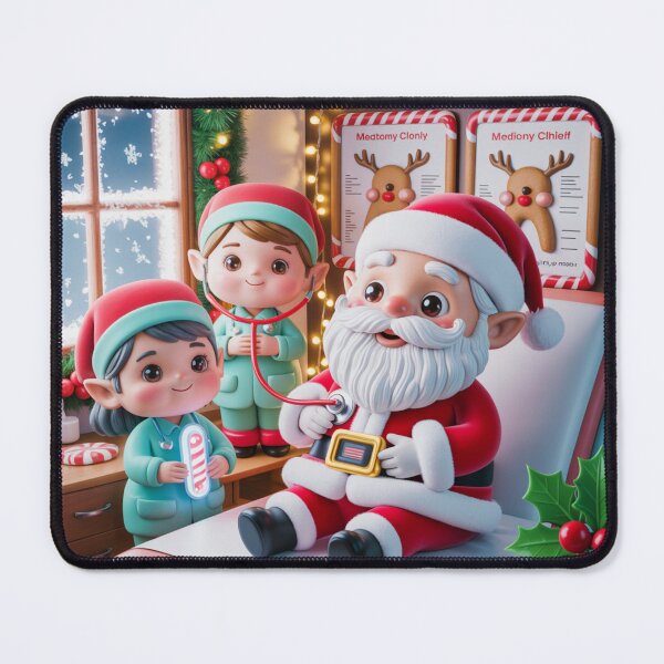 Item preview, Santa’s Medical Check-Up designed and sold by McVrax.