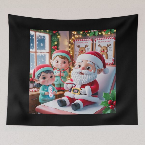 Item preview, Santa’s Medical Check-Up designed and sold by McVrax.