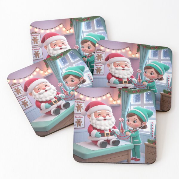Item preview, Santa’s Medical Check-Up designed and sold by McVrax.