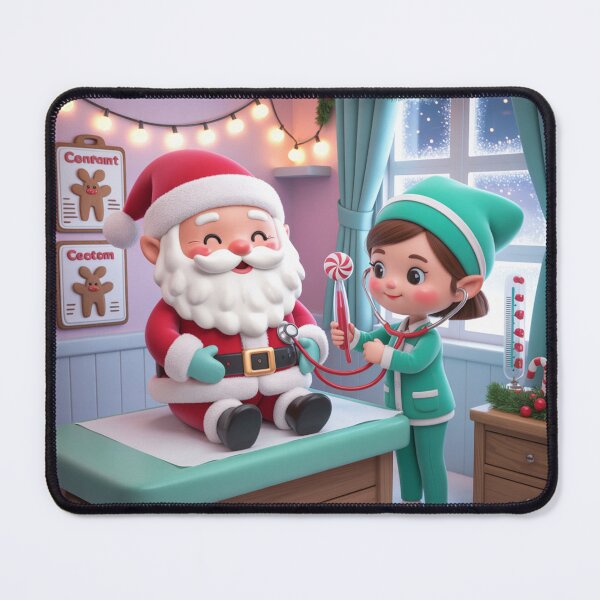 Item preview, Santa’s Medical Check-Up designed and sold by McVrax.