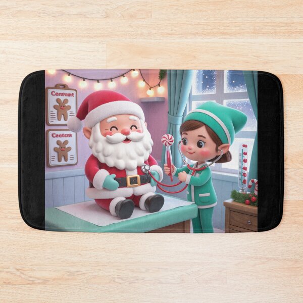Item preview, Santa’s Medical Check-Up designed and sold by McVrax.
