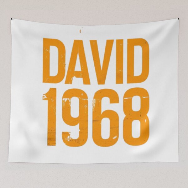 Item preview, David 1968 – Vintage Birthday Edition designed and sold by AlexLineArt.