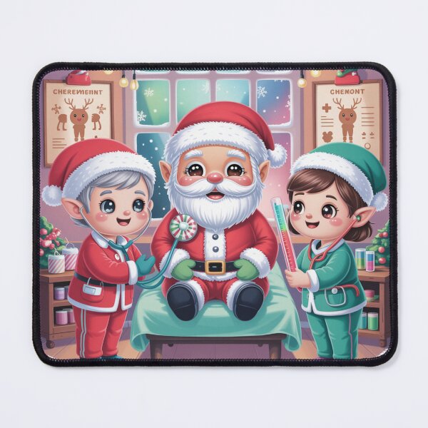 Item preview,  Santa’s Medical Check-Up designed and sold by McVrax.