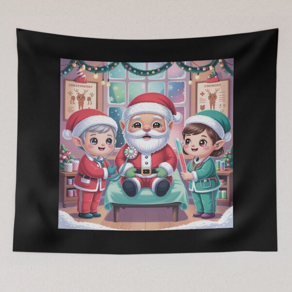 Item preview,  Santa’s Medical Check-Up designed and sold by McVrax.
