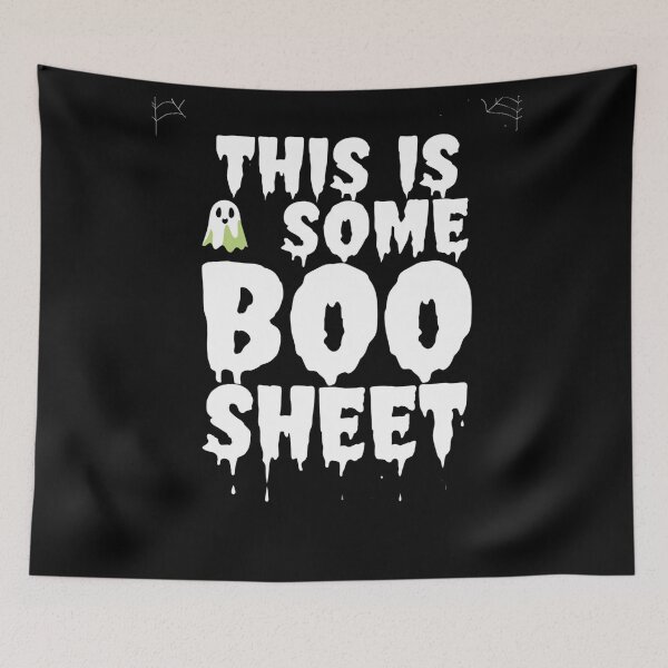 Item preview, Cozy Spooky Ghost Pun Quote designed and sold by ChicTrendz.