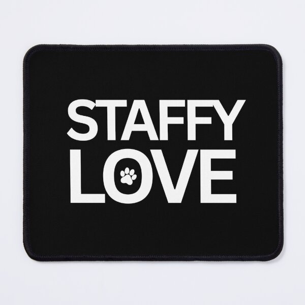 Item preview, Staffy Love designed and sold by GraphicTeeHubs.
