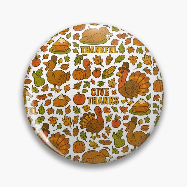 Item preview, Thanksgiving Feast Pattern – Cozy Fall Harvest Seamless Design designed and sold by SilknMarble.
