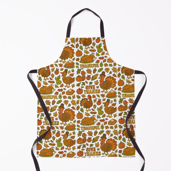 Item preview, Thanksgiving Feast Pattern – Cozy Fall Harvest Seamless Design designed and sold by SilknMarble.