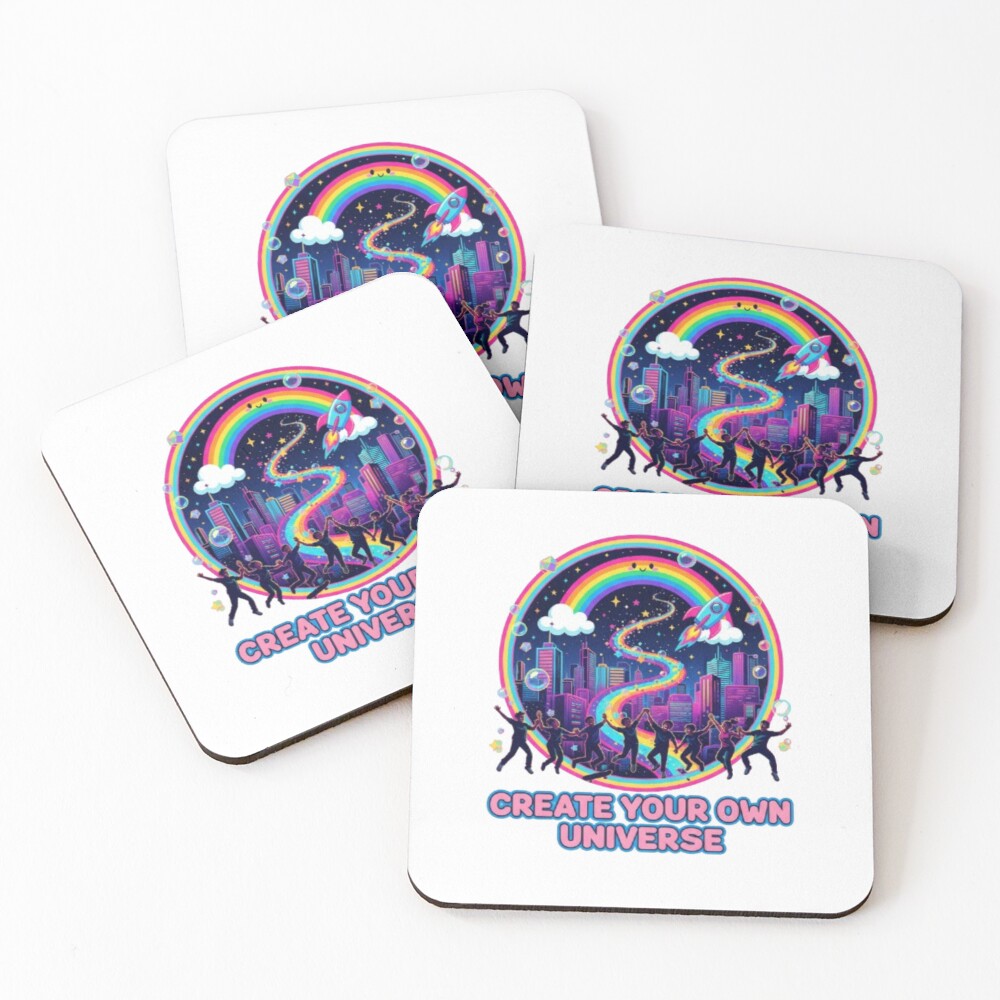 Item preview, Coasters (Set of 4) designed and sold by DigitalMagicB.