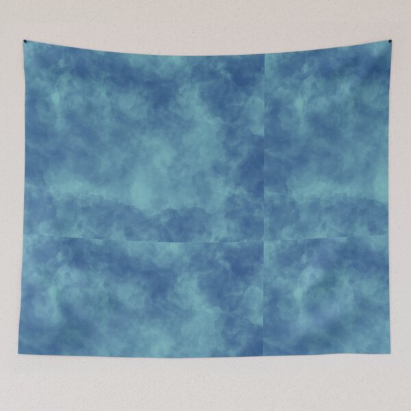 Item preview, Blue Cloud Texture with Soft Gradient designed and sold by ChuckleSpace.