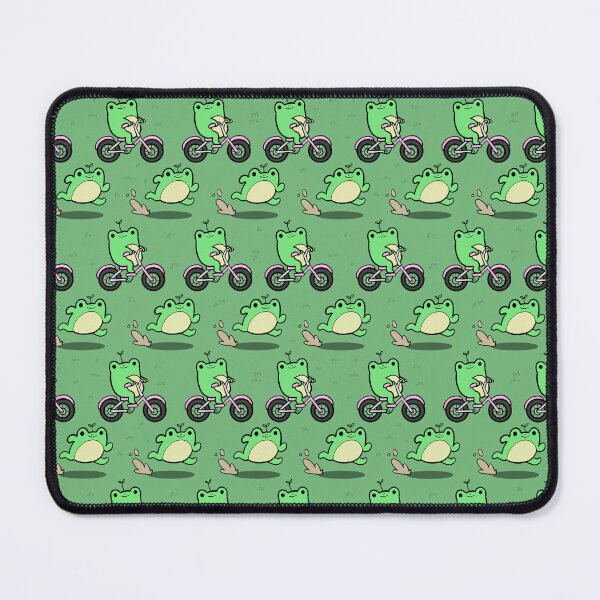 Item preview, Athletic Sport Frogs with Sprouts Seamless Pattern Design Version 2 designed and sold by pastelcafe.