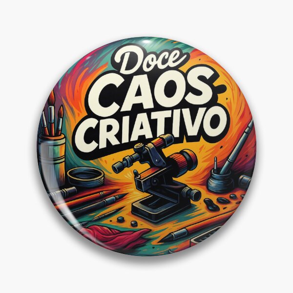 Item preview, Sweet Creative Chaos Logo — The Magic Behind the Art designed and sold by Doce Caos Criativo.