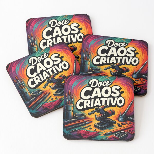 Item preview, Sweet Creative Chaos Logo — The Magic Behind the Art designed and sold by Doce Caos Criativo.