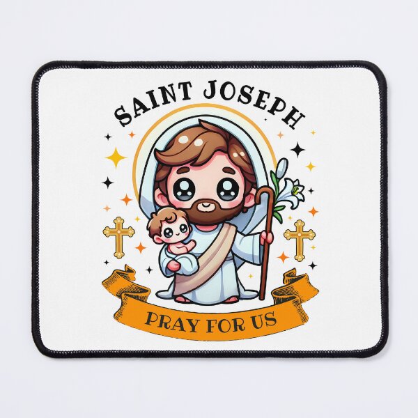 Item preview, St Joseph Pray for Us Catholic Church for kids Toddler designed and sold by NUMAcreations.