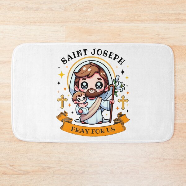 Item preview, St Joseph Pray for Us Catholic Church for kids Toddler designed and sold by NUMAcreations.