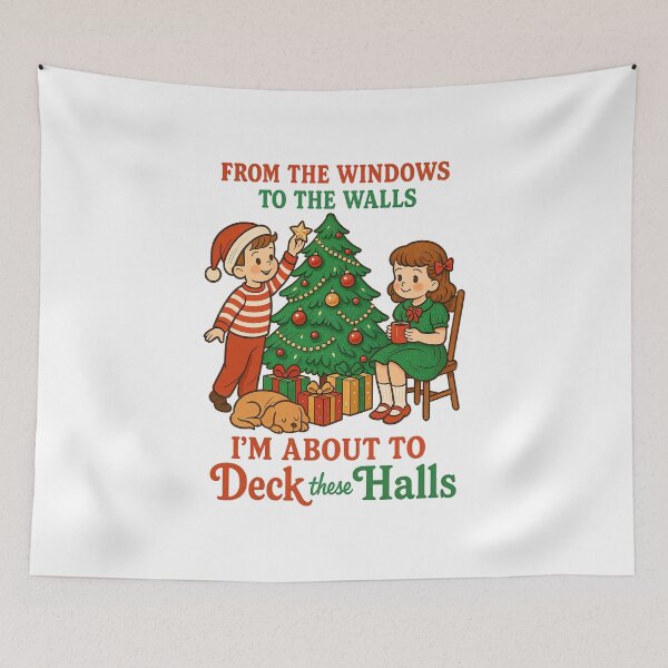 Item preview, From The Windows to The Walls I'm About to Deck These Halls designed and sold by gear-posters.