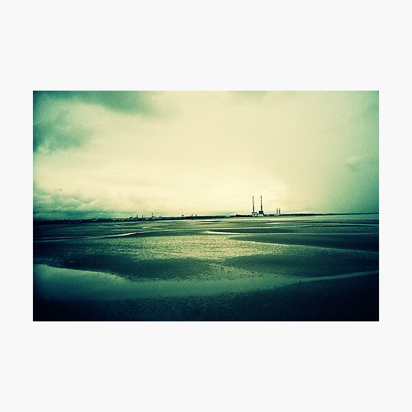 Sandymount at Low Tide Photographic Print