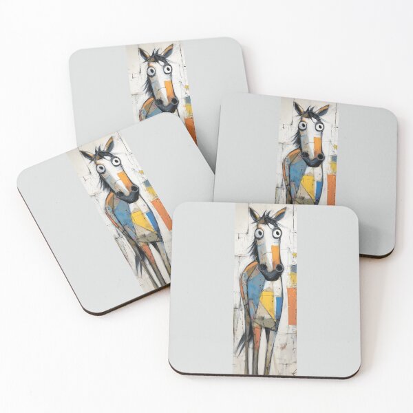 Item preview, Funny horse with big eyes. designed and sold by MagelliShop.