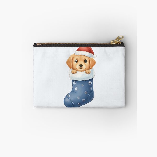 Item preview, Cute Christmas Puppy in Stocking – Festive Holiday Dog Illustration designed and sold by SkyTastic.