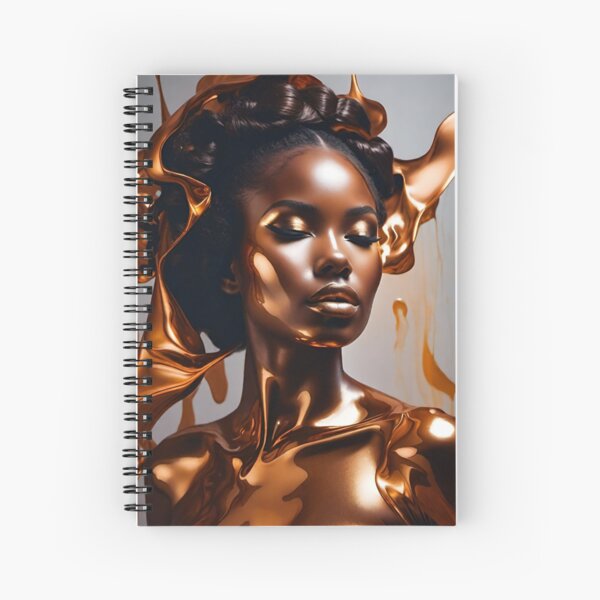 Item preview, Liquid Copper Black Woman designed and sold by Demetria Matthews.