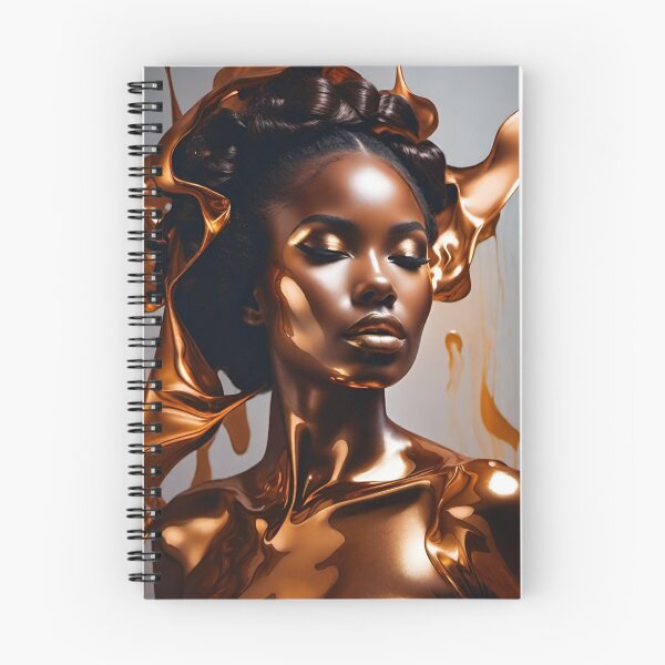 Item preview, Liquid Copper Black Woman designed and sold by Demetria Matthews.