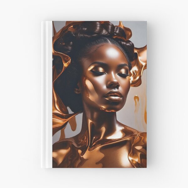 Item preview, Liquid Copper Black Woman designed and sold by Demetria Matthews.