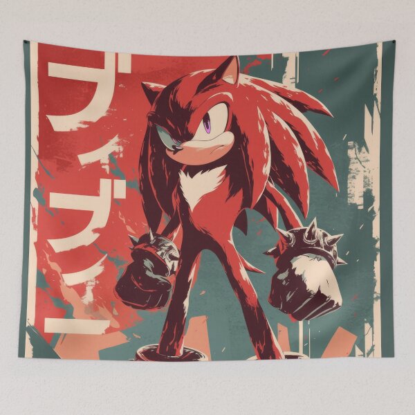 Item preview, Knuckles Chad Energy designed and sold by AnimeArsenalPrints.