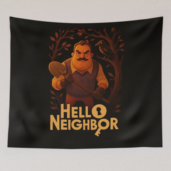 Item preview, Hello Neighbor, The Neighbor’s Secret designed and sold by LyssasMindArt.