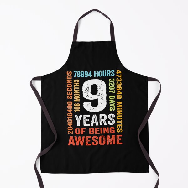 Item preview, 9Th Birthday 9 Years Old Vintage Retro 108 Months Boy Girl designed and sold by MadalynKiehn.