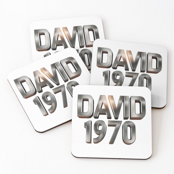 Item preview, David 1970 – Metallic Vintage Edition designed and sold by AlexLineArt.