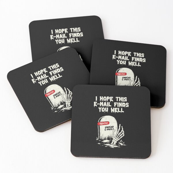 Item preview, Hope This Email Finds You Well Funny Tombstone by Tobe Fonseca designed and sold by Tobe Fonseca®.