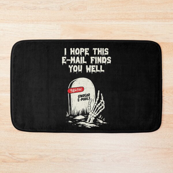 Item preview, Hope This Email Finds You Well Funny Tombstone by Tobe Fonseca designed and sold by Tobe Fonseca®.