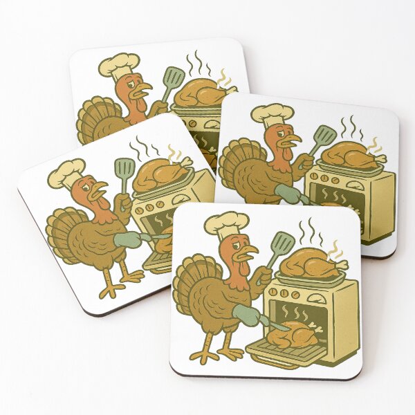 Item preview, Self-Cooked Turkey – Hilarious Thanksgiving Kitchen Fail designed and sold by SilknMarble.