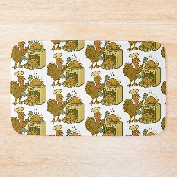 Item preview, Self-Cooked Turkey – Hilarious Thanksgiving Kitchen Fail designed and sold by SilknMarble.