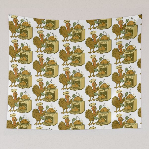 Item preview, Self-Cooked Turkey – Hilarious Thanksgiving Kitchen Fail designed and sold by SilknMarble.