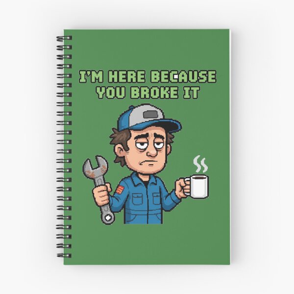 Item preview, Sysadmin You Broke It Pixel Art designed and sold by WiserShop.