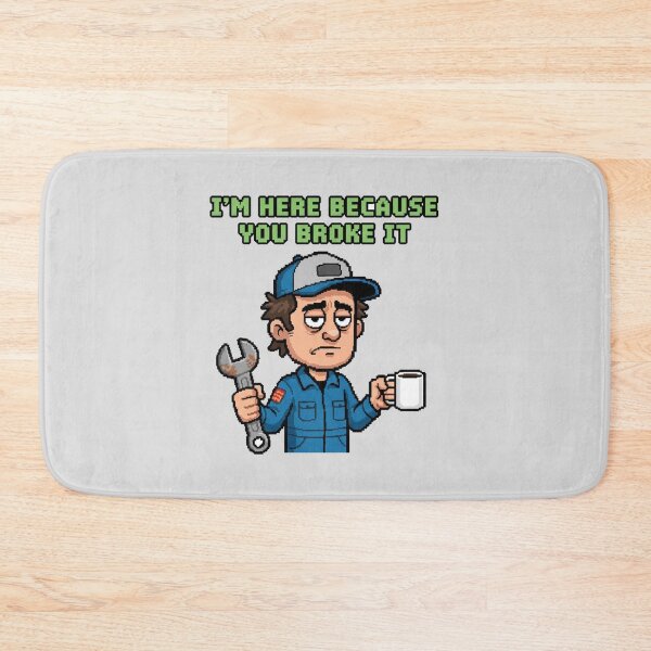 Item preview, Administrador de sistemas, lo rompiste, Pixel Art designed and sold by WiserShop.