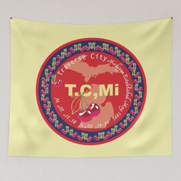 Item preview, Traverse City Established 1895 designed and sold by FreshWaterWares.