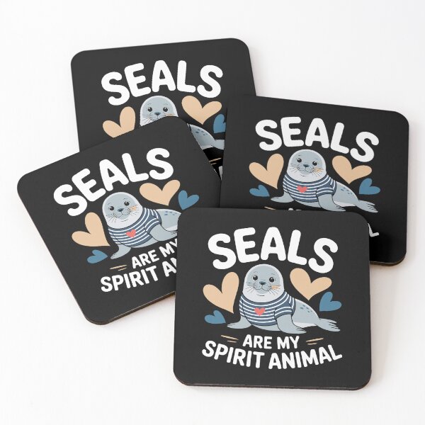 Item preview, Seals Are My Spirit Animal designed and sold by jkrphoto.