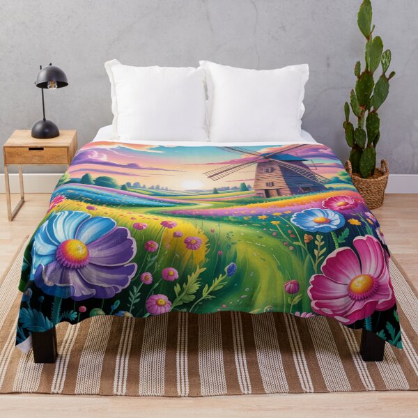 Item preview,  А dreamlike countryside landscape. designed and sold by Lilashakti ⭐️ ⭐️ ⭐️ ⭐️ ⭐️.