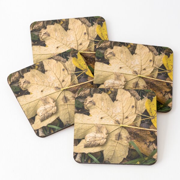 Item preview, Colorful autumn maple leaves design — cozy fall vibes designed and sold by eGreenHat.