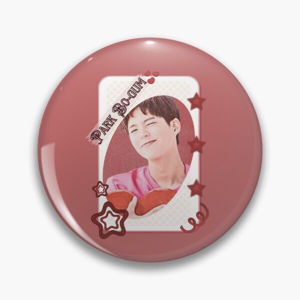 Item preview, Park Bo-gum (박보검) Korean Actor Kdrama Group Card Red Aesthetic Collage Design designed and sold by AJUNICE STUDIO.