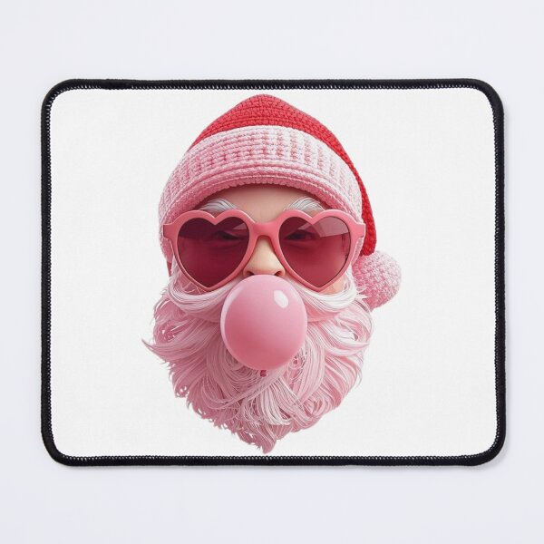 Item preview, Pink Santa Claus, Modern Amigurumi Style, Cute Christmas Holiday Design designed and sold by Mintiko2.