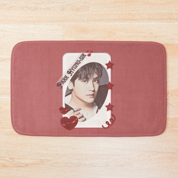 Item preview, Park Hyung-sik (박형식) Korean Actor Kdrama Group Card Red Aesthetic Collage Design designed and sold by AJUNICE STUDIO.