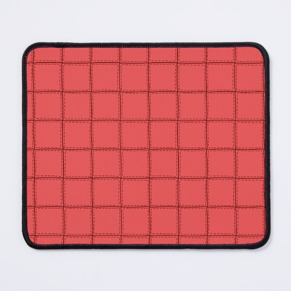 Item preview, Minimalist Red Grid Pattern designed and sold by ChuckleSpace.