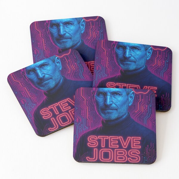 Item preview, Steve Jobs – Vision in Neon designed and sold by JFS-STUFFS.