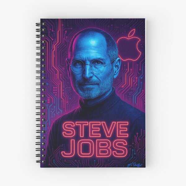 Item preview, Steve Jobs – Vision in Neon designed and sold by JFS-STUFFS.